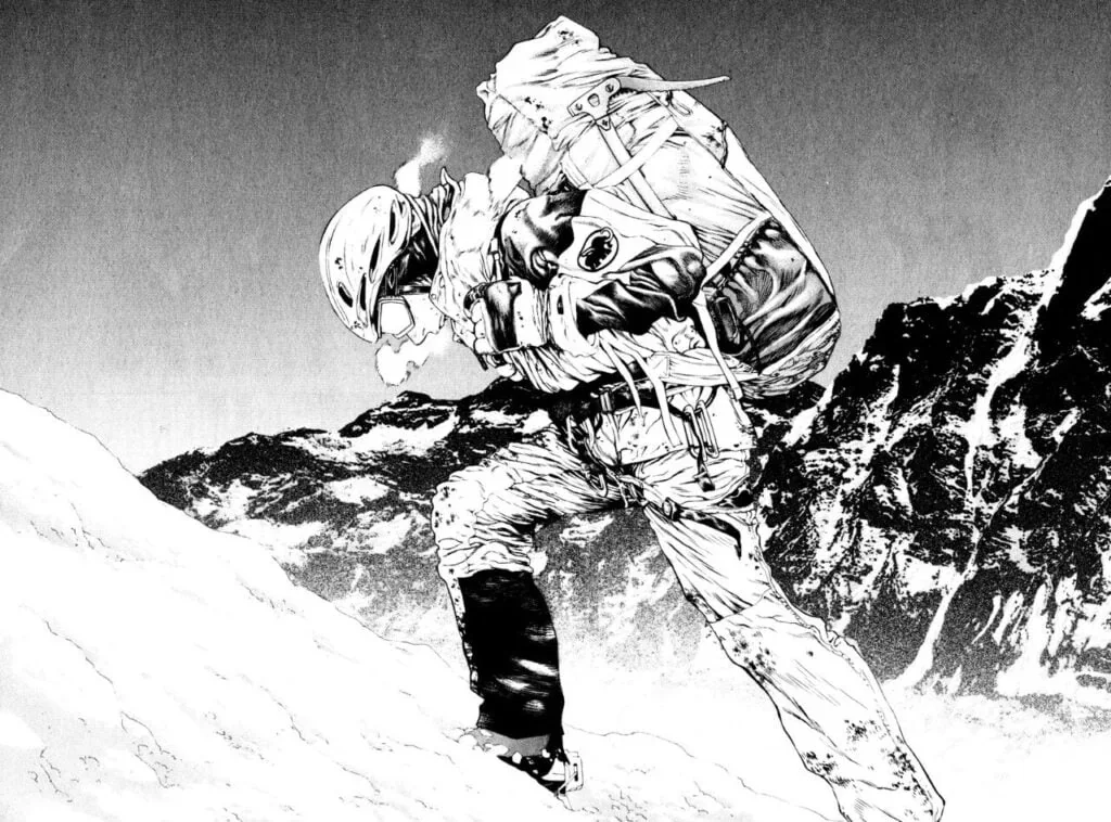 The Climber Manga panel