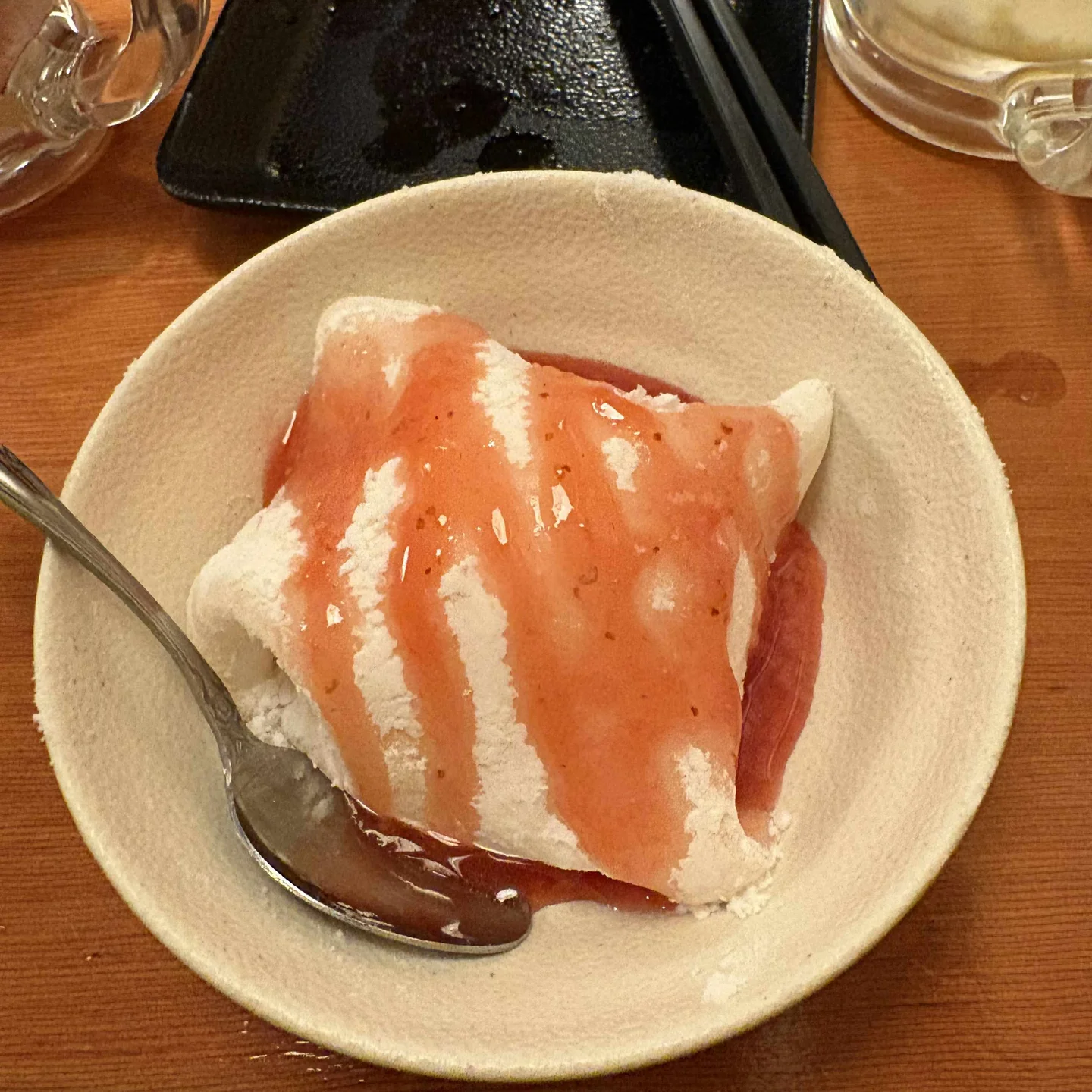 Strawberry Mochi Ice-Cream